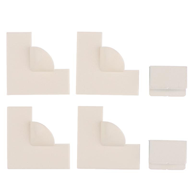 1 шт. Уголки для оконных экранов, сделанные своими руками, магнитные аксессуары для оконных экранов белый