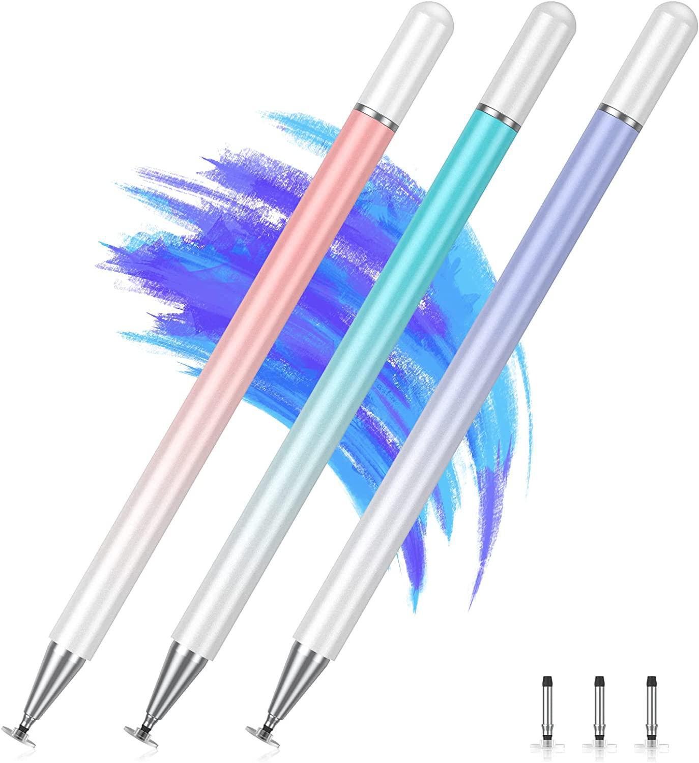 Стилусы для сенсорных экранов, высокоточный магнитный диск Универсальный стилус для планшетов, совместимых с iPad, и всех емкостных экранов YSXX