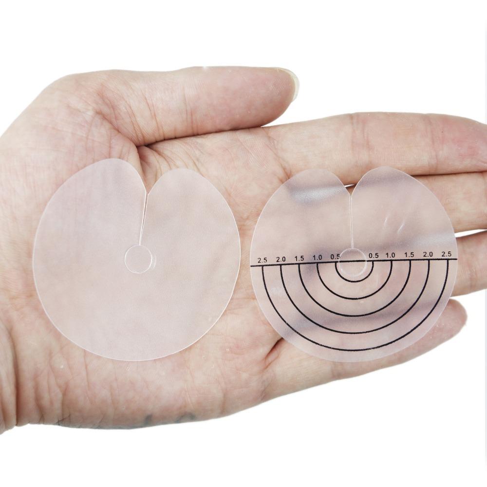 50 шт. круглых защитных экранов для наращивания волос, теплозащитных экранов, изоляционных листов, инструментов для укладки ungraduated